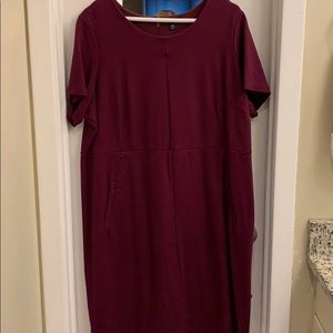 Lands end Ponte dress